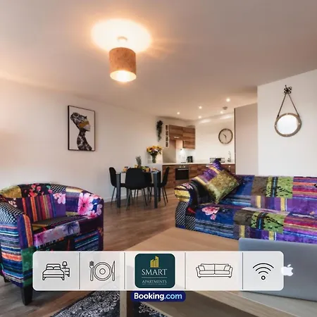 Spacious City Center Apartment By Smart Apartments Short Lets & Serviced Accommodation Apartment Southampton With Free Wifi Esterno foto